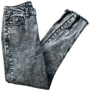Indigo Rein Skinny‎ Black Button Fly Jeans